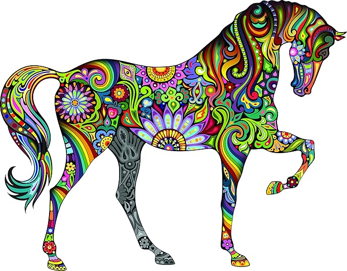 diy 5d 成人钻石绘画套装,完整钻开朗马钻石艺术绘画,数字套件,家居